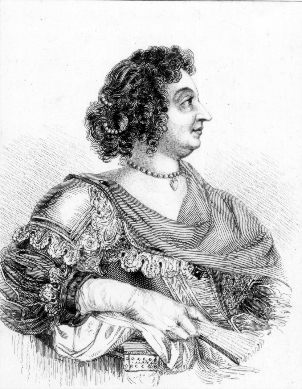 Sophia, Princesa Palatina do Reno, publicada em 1825 de William Alexander