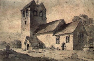 Igreja St.Bartholomews, Fingest, Bucks de William Alexander