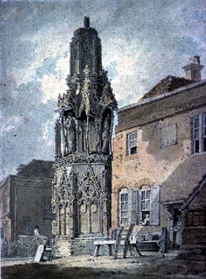 Waltham Cross, 1812 (wc no papel) de William Alexander