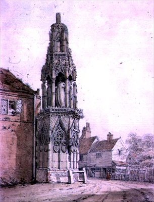 Waltham Cross, 1812 (wc no papel) de William Alexander