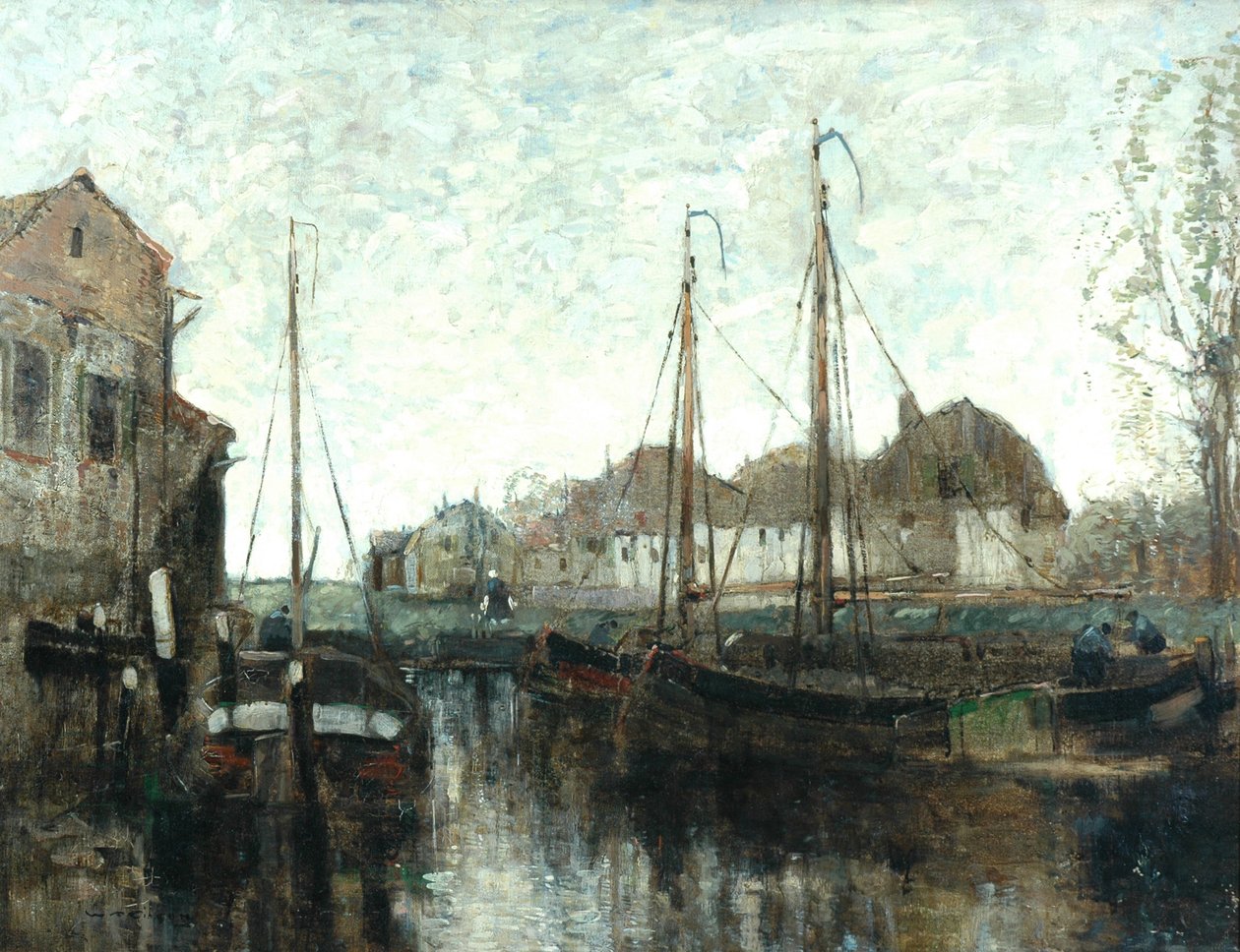 Um canal holandês de Alfred Gibson William