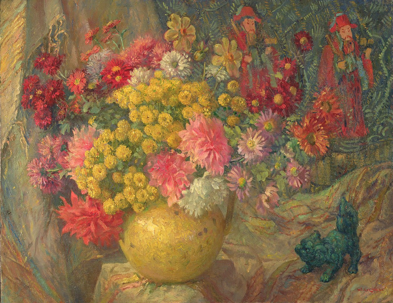 Flor abundante, c.1930s de William Arthur Chase