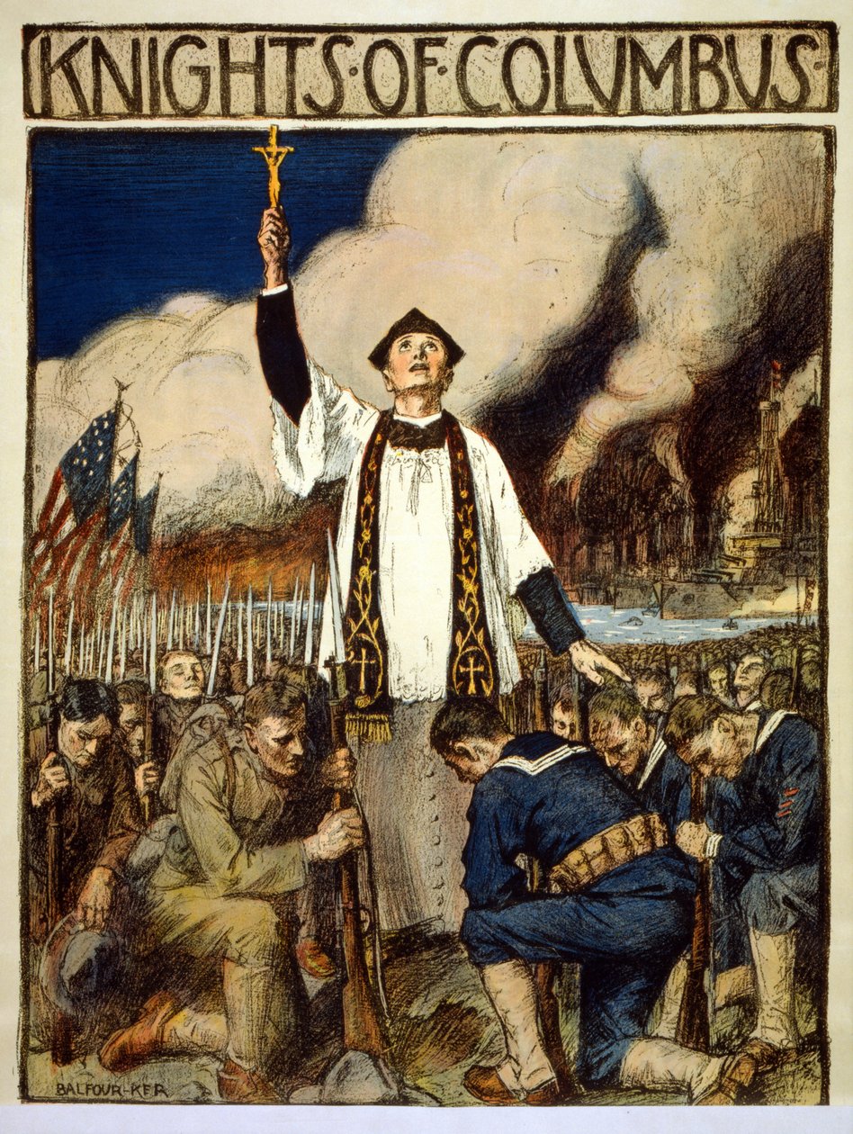 Cavaleiros de Colombo, 1917 de William Balfour Kerr