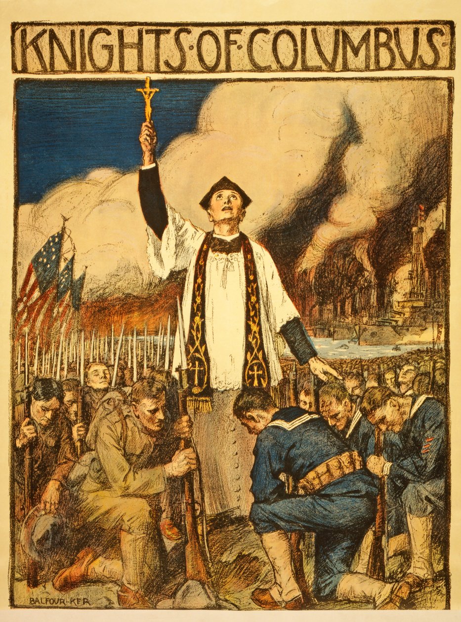 Cavaleiros de Colombo, publicado em 1917 de William Balfour Kerr