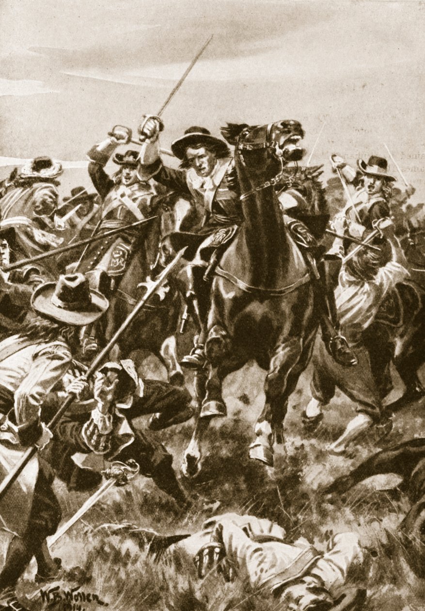 Batalha de Aughrim, 12 de julho de 1691 de William Barnes Wollen