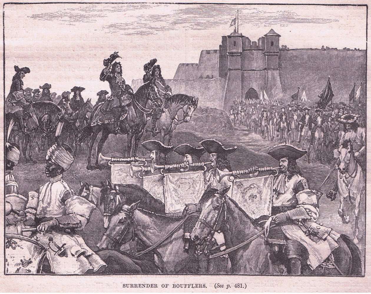 Rendição dos Boufflers AD 1695 de William Barnes Wollen