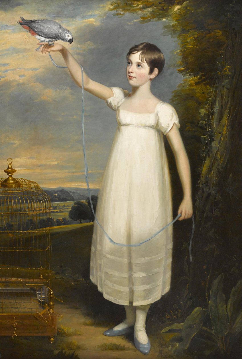 Um retrato de Ellen Smith de Nottingham de William Beechey