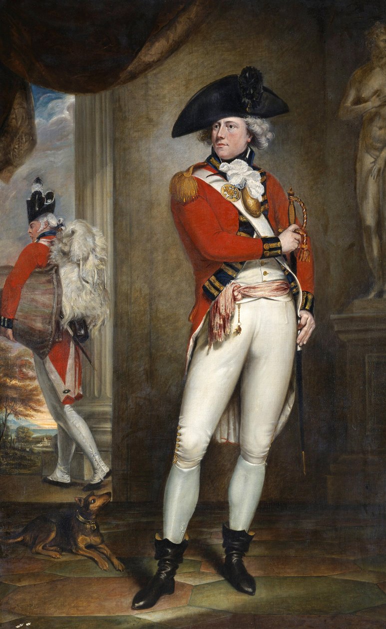 Capitão John Clayton Cowell de William Beechey