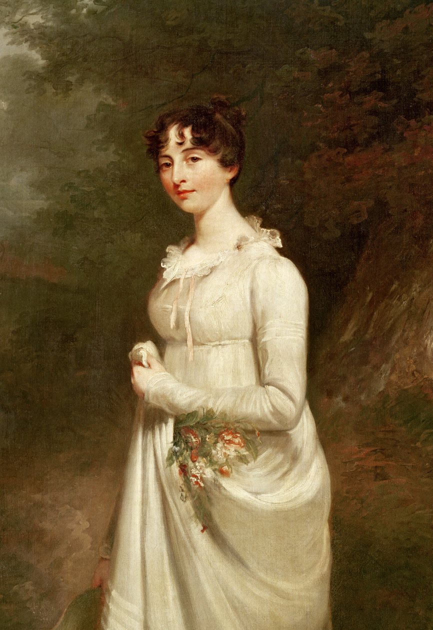 Retrato de Marcia. B. Raposa (detalhe de 272237) de William Beechey