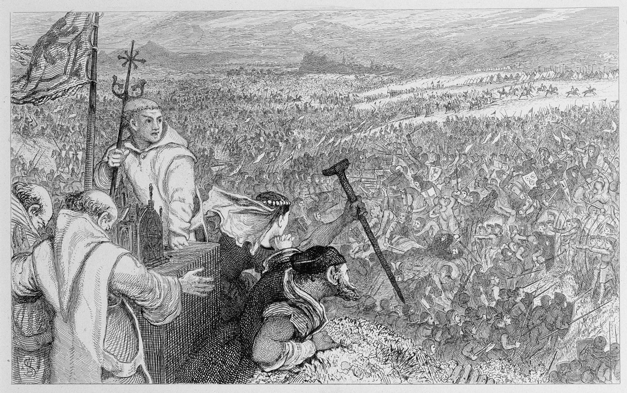 Endereço de Bruce em Bannockburn (gravura) de William Bell Scott