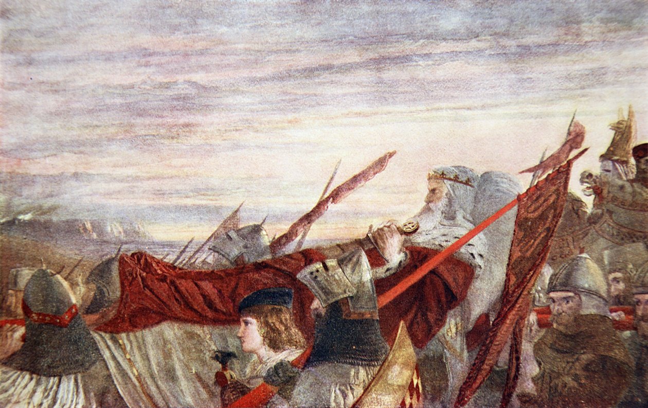 O último março de Edward I de William Bell Scott