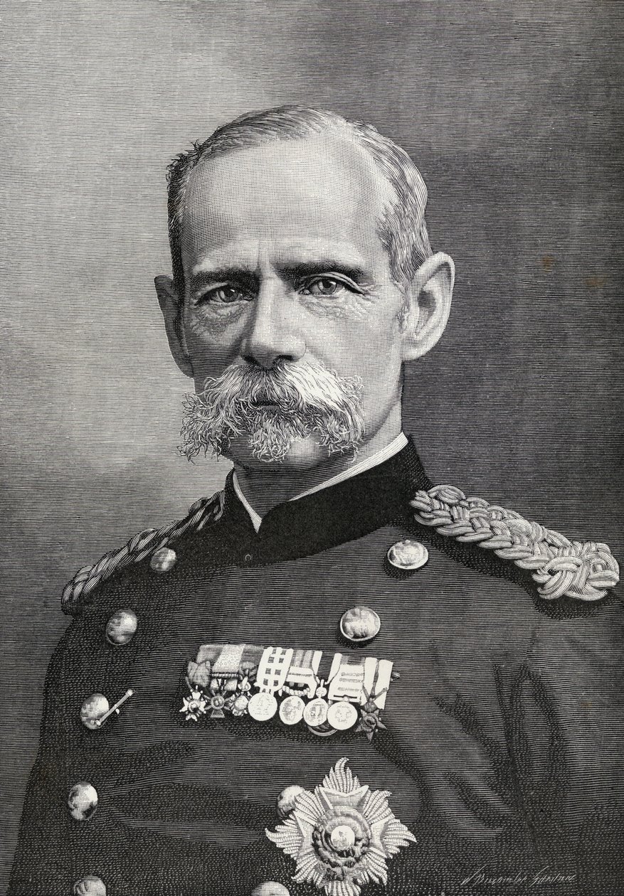 Marechal-de-campo Frederick Sleigh Roberts, de &39;The English Illustrated Magazine&39;, 1891-92 de William Biscombe Gardner