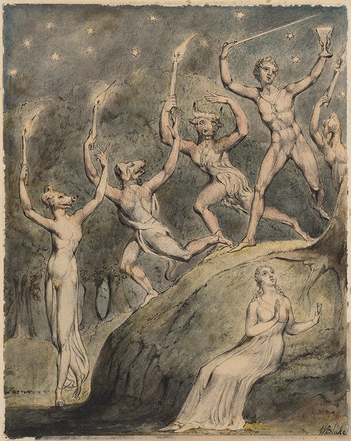 Miltons Comus de William Blake
