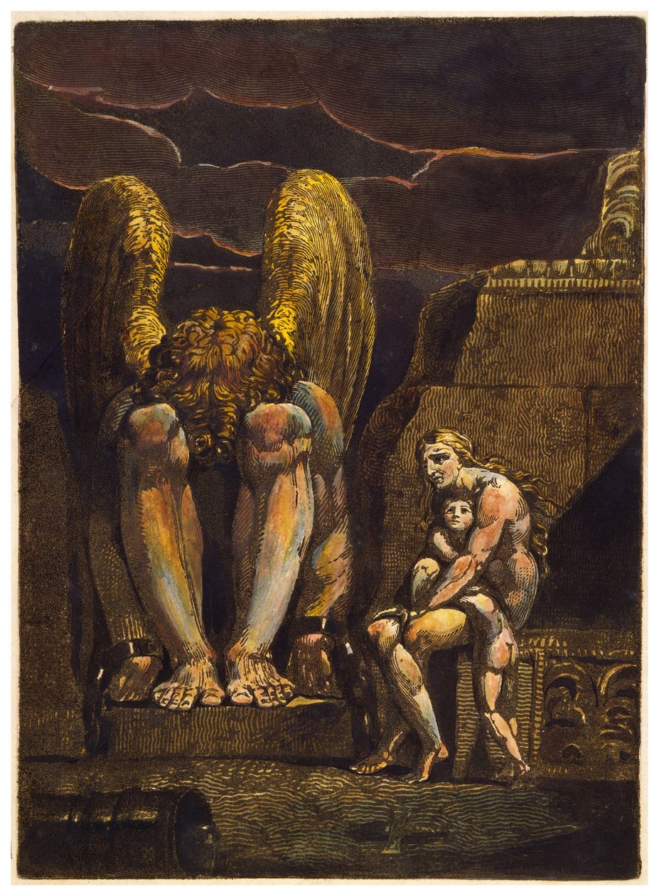 América uma profecia copiar uma placa de William Blake