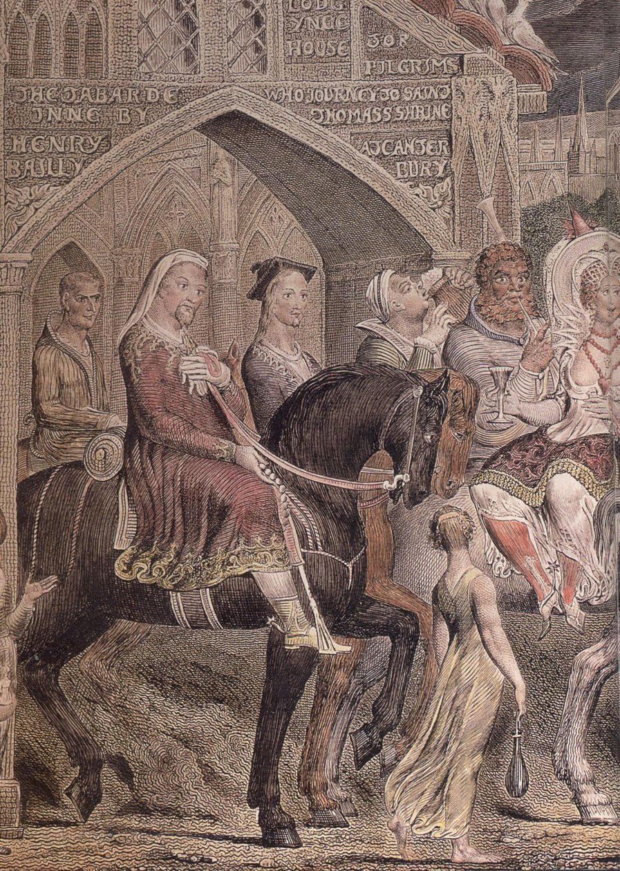 Blake-Cant-peregrinos-detalhe-b Chaucer de William Blake