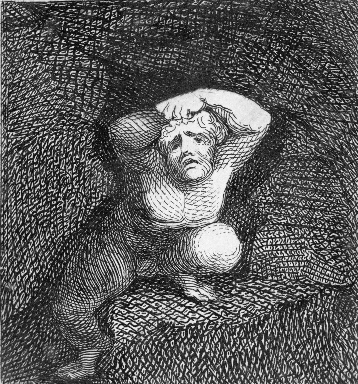 Terra, prato 5 de &39;Para crianças. As portas do paraíso &39;, 1793 de William Blake