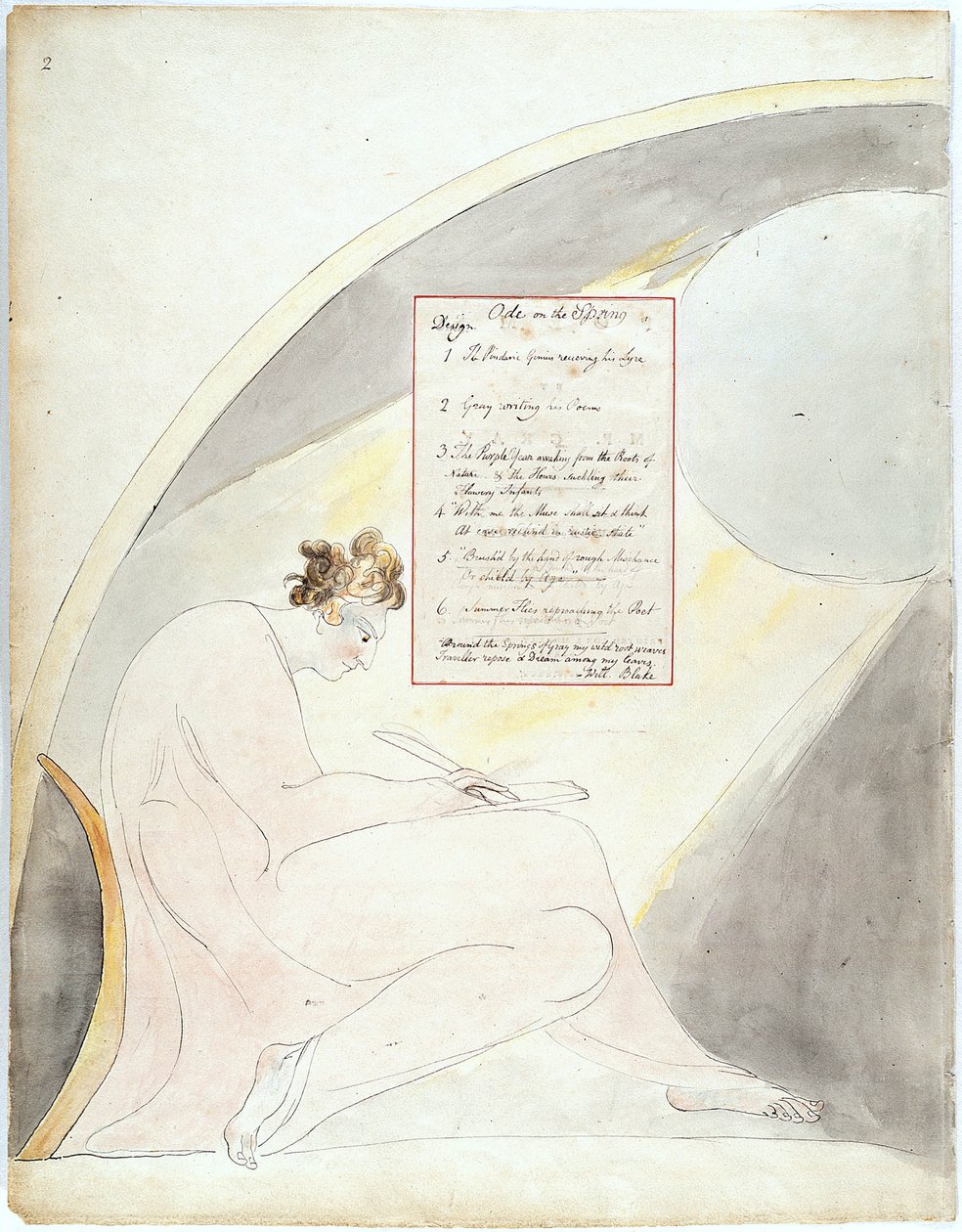 Poemas de Grays de William Blake