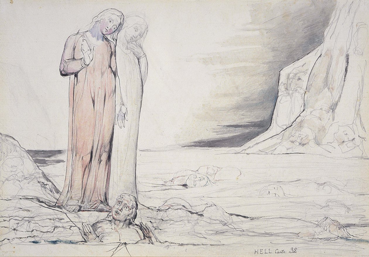 Ilustrações para Dantes Divina de William Blake