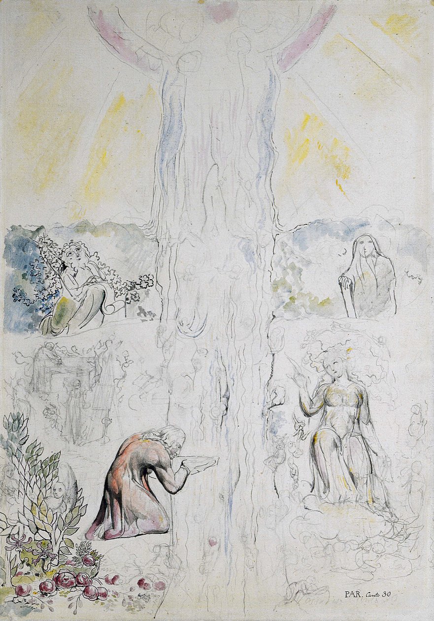 Ilustrações para Dantes Divina de William Blake