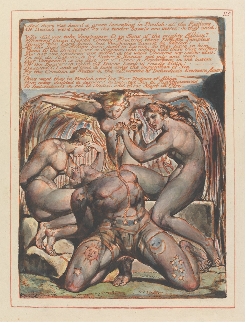 Jerusalém, Placa 25, de William Blake