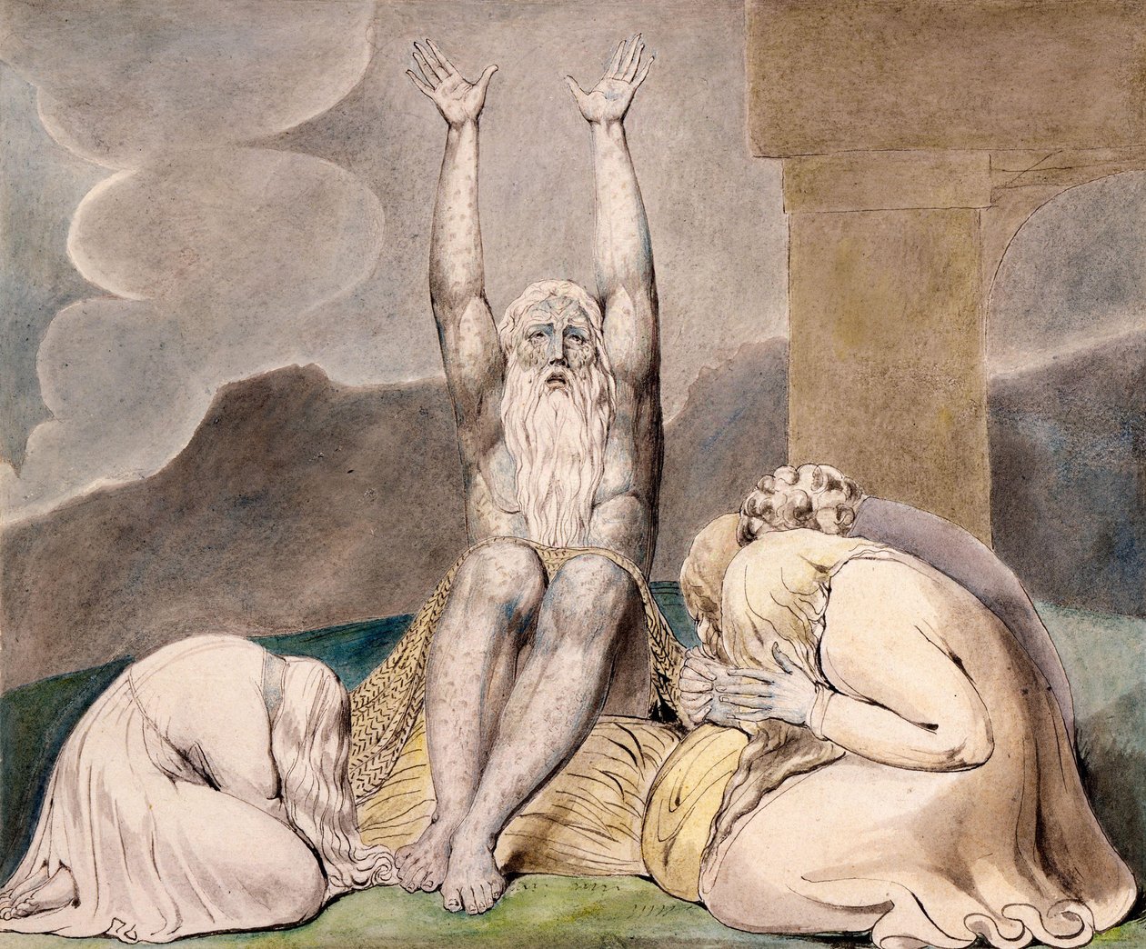Desespero dos trabalhos de William Blake