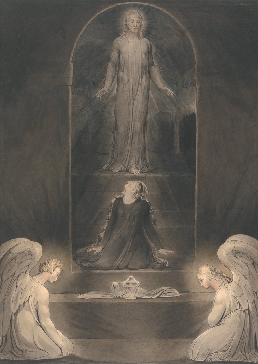 Maria Madalena no Sepulcro de William Blake
