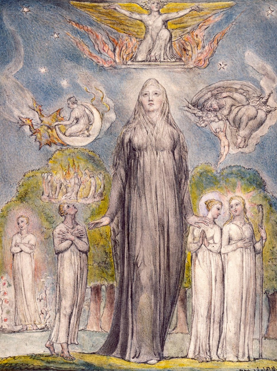 Melancólico de William Blake