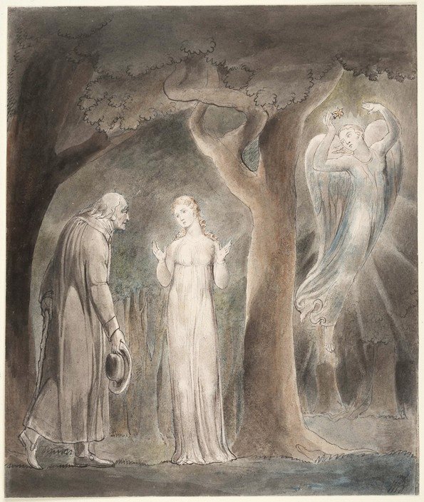 Miltons Comus de William Blake