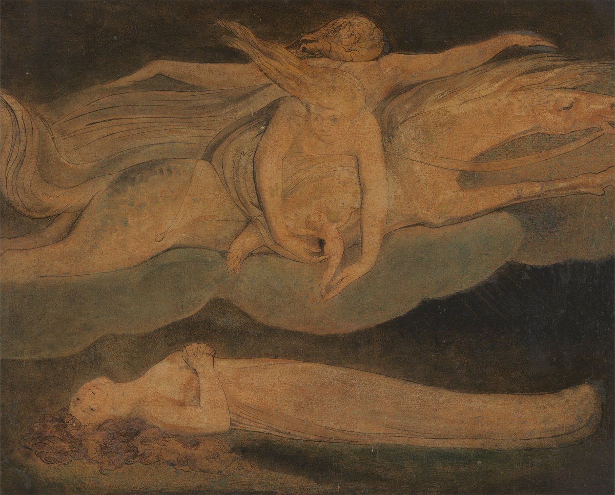 Pena de William Blake