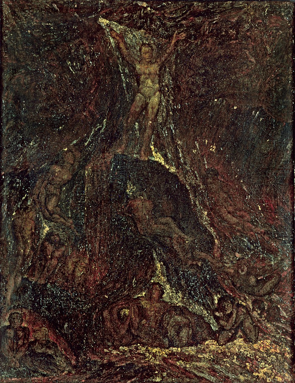 Satanás chamando suas legiões de William Blake