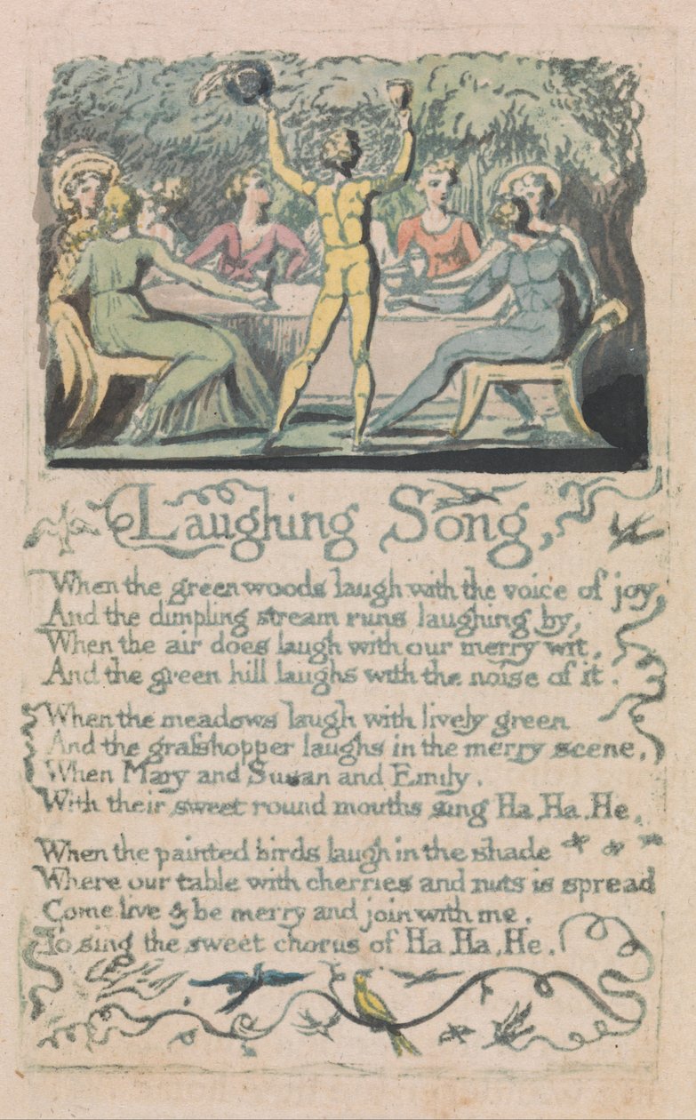Canções da Inocência e da Experiência, Placa 14, de William Blake