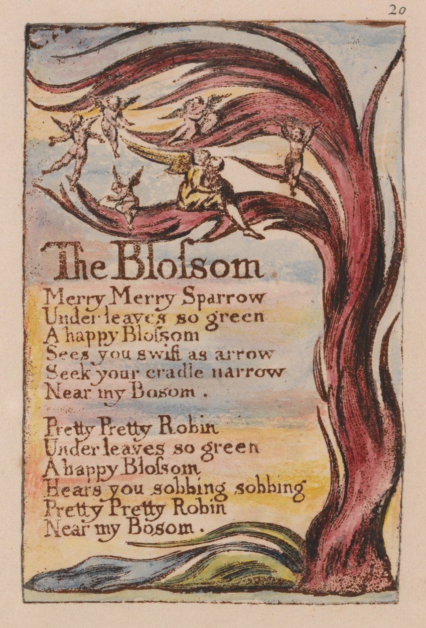 Canções da Inocência e da Experiência, Placa 20, de William Blake