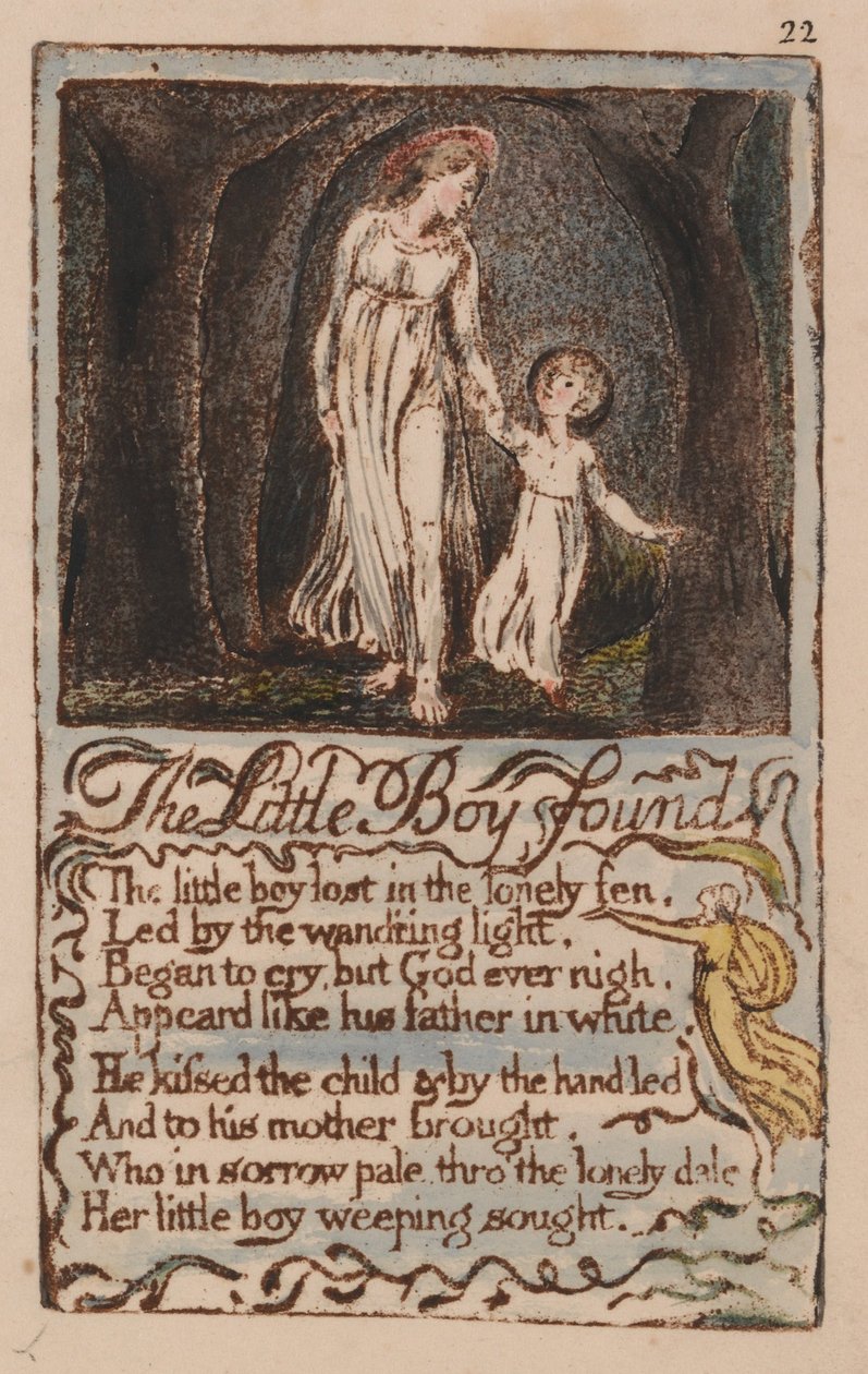 Canções da Inocência e da Experiência, Placa 22, de William Blake