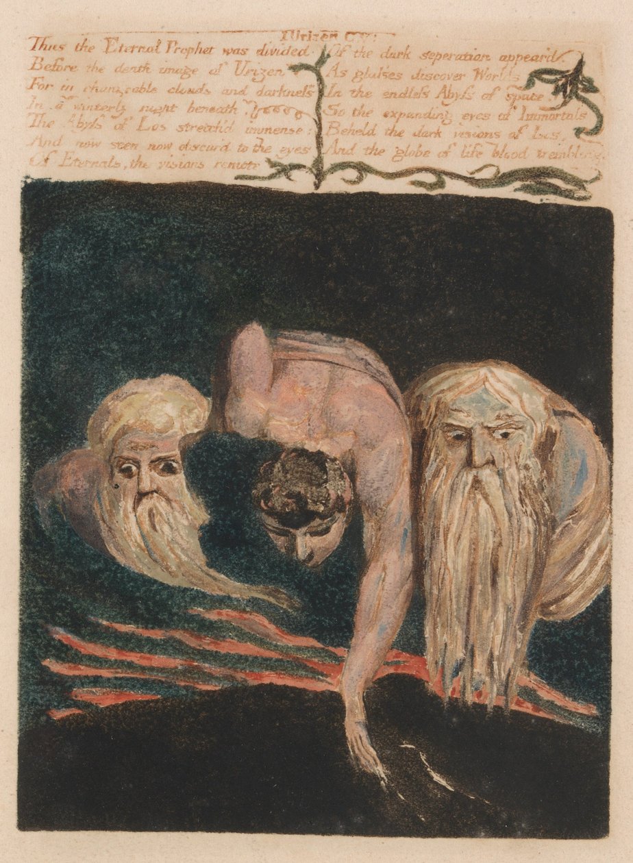 O Primeiro Livro de Urizen, Placa 20, de William Blake