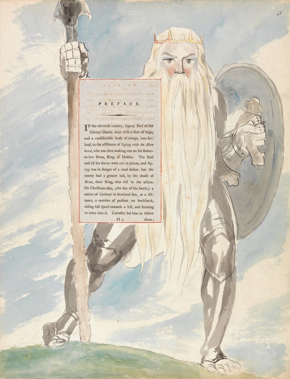 Os poemas de Thomas Gray, Design 69, de William Blake