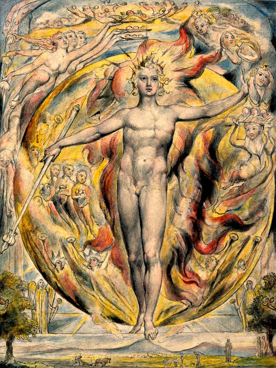 O sol em seu portão oriental de William Blake