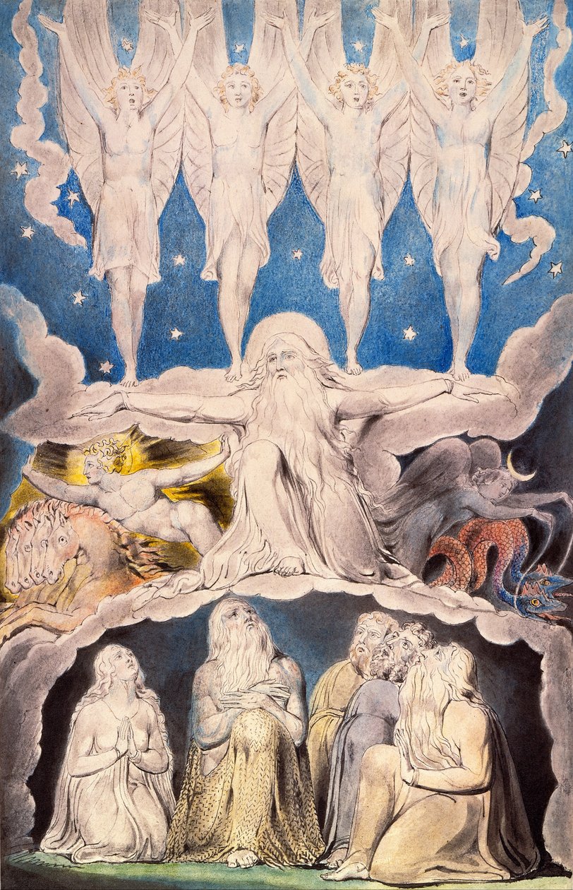 Quando as estrelas da manhã cantaram juntas de William Blake
