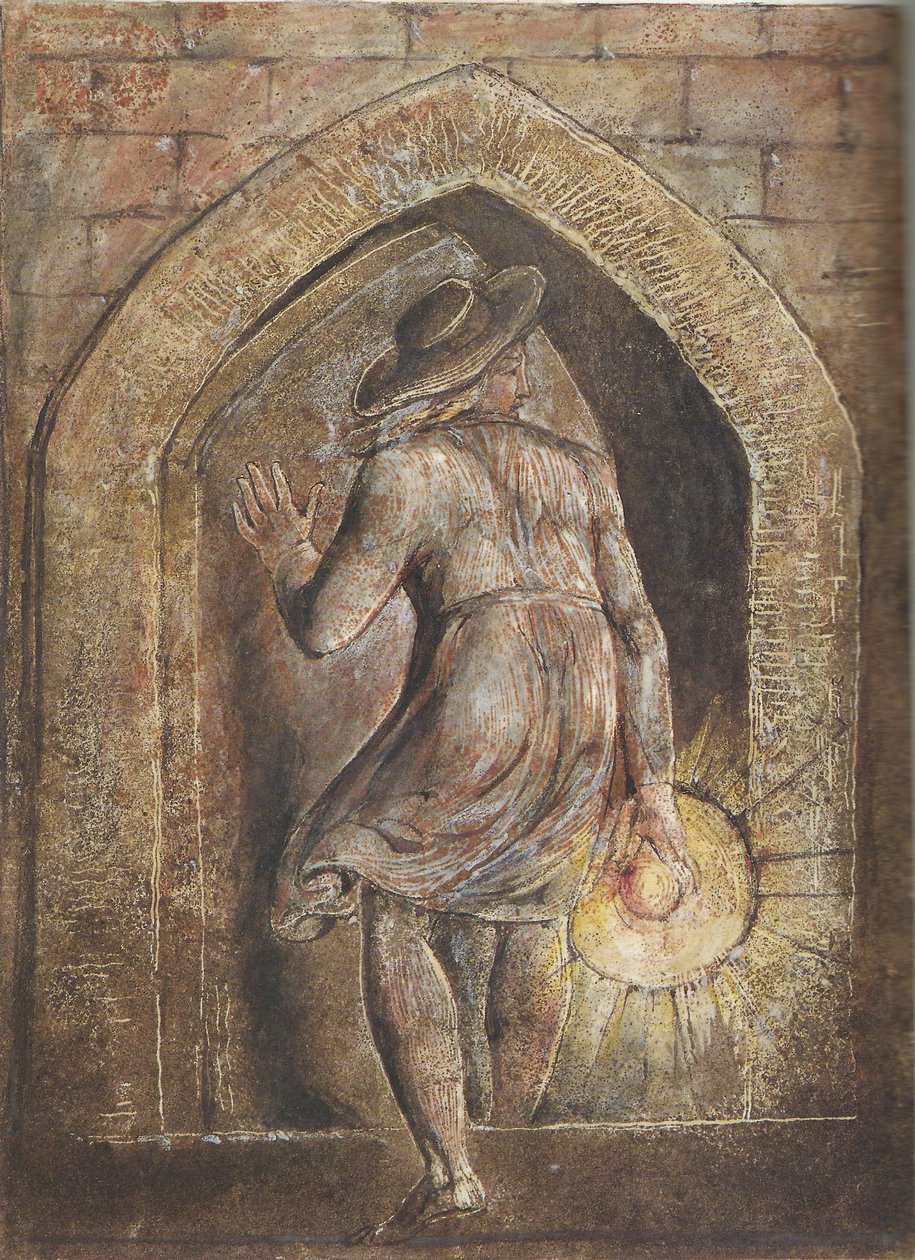 William Blake, placa 01 Jerusalém de William Blake