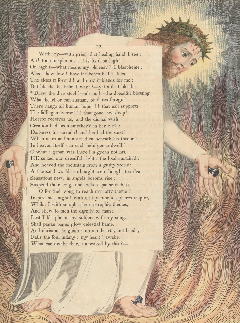 Pensamentos da Noite dos Jovens, Página 73 de William Blake