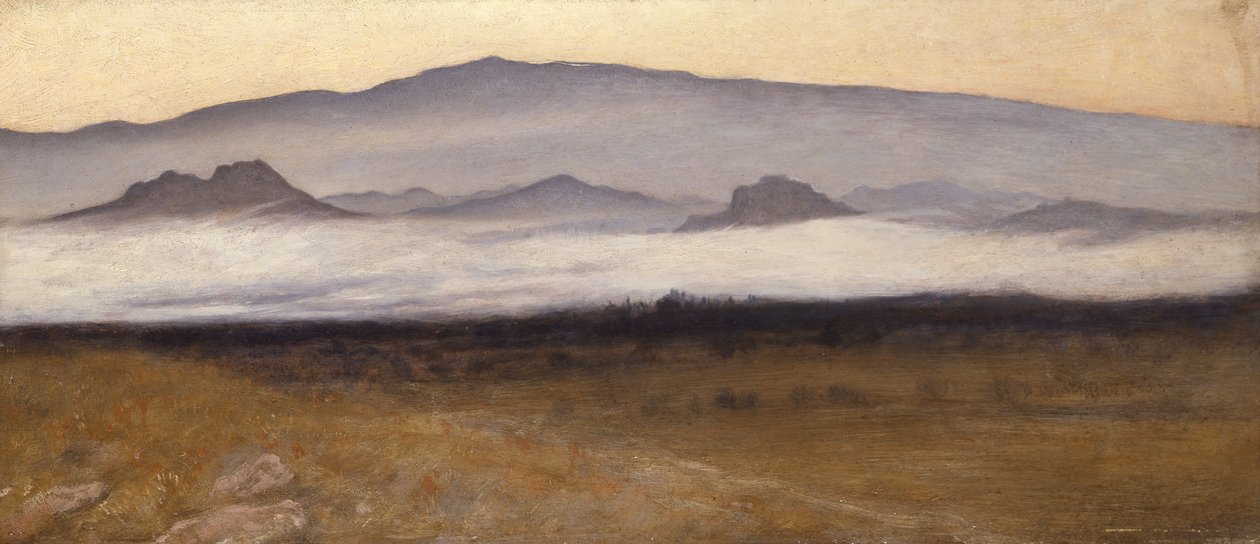 Montanhas de Carrara, c.1890 de William Blake Richmond