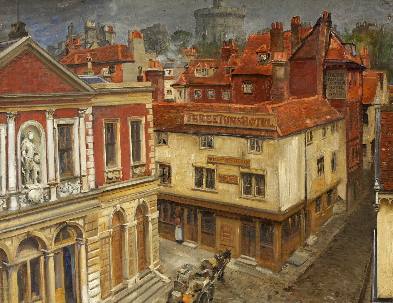 Antiga, corredor cidade, windsor de William Bruce Ellis Ranken