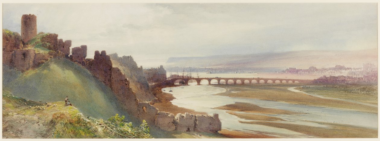 Berwick upon Tweed (bodycolour) de William Callow