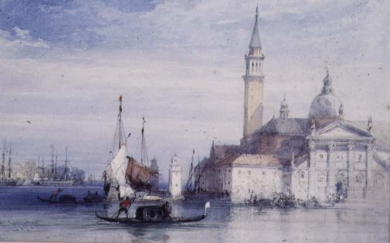San Giorgio, Veneza, século XIX de William Callow
