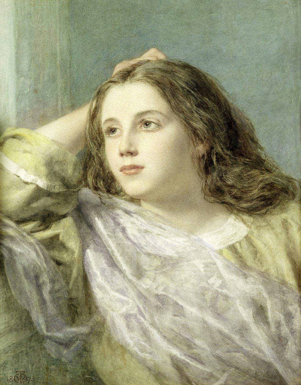Meditação, 1873 de William Dobson