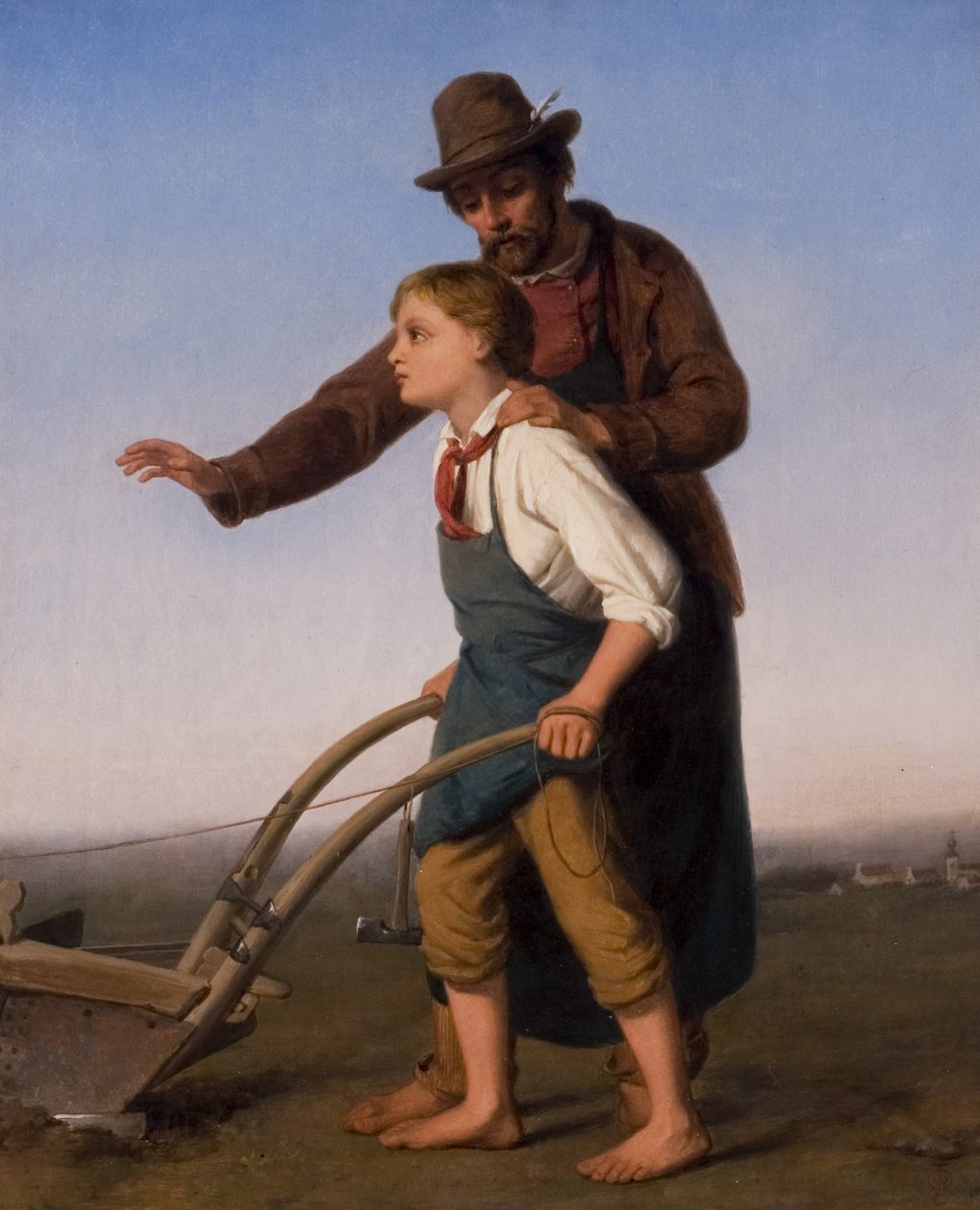 Treine uma criança da maneira que deve ir, c.1861 de William Dobson