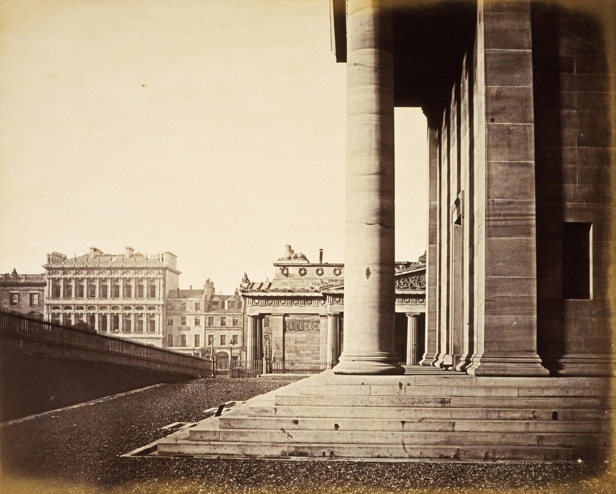 Galeria Nacional e Royal Institution (Royal Scottish Academy), Edimburgo de William Clark