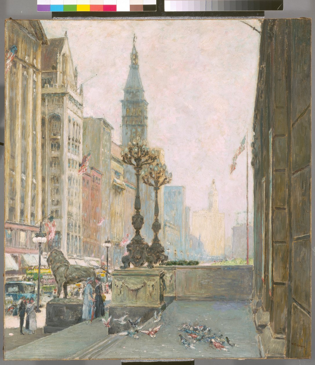 Manhã na avenida de William Clusmann