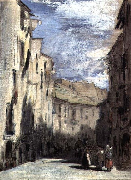 Rua em Nápoles de William Collins