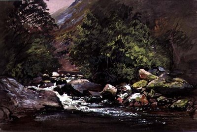 Estudo das Rochas no Rio Lynn de William Corbett Burder
