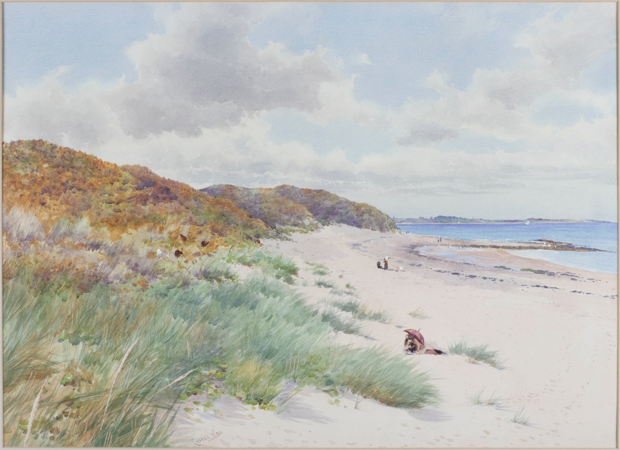 Warkworth Sands (aguarela sobre papel) de William Cosens Way